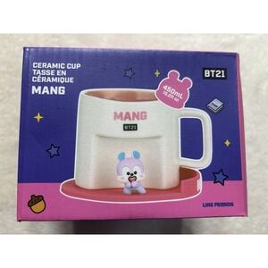 BT21 Ceramic Mug Cup Line Friend Collectable Miniso Limited Edition BTS MANG